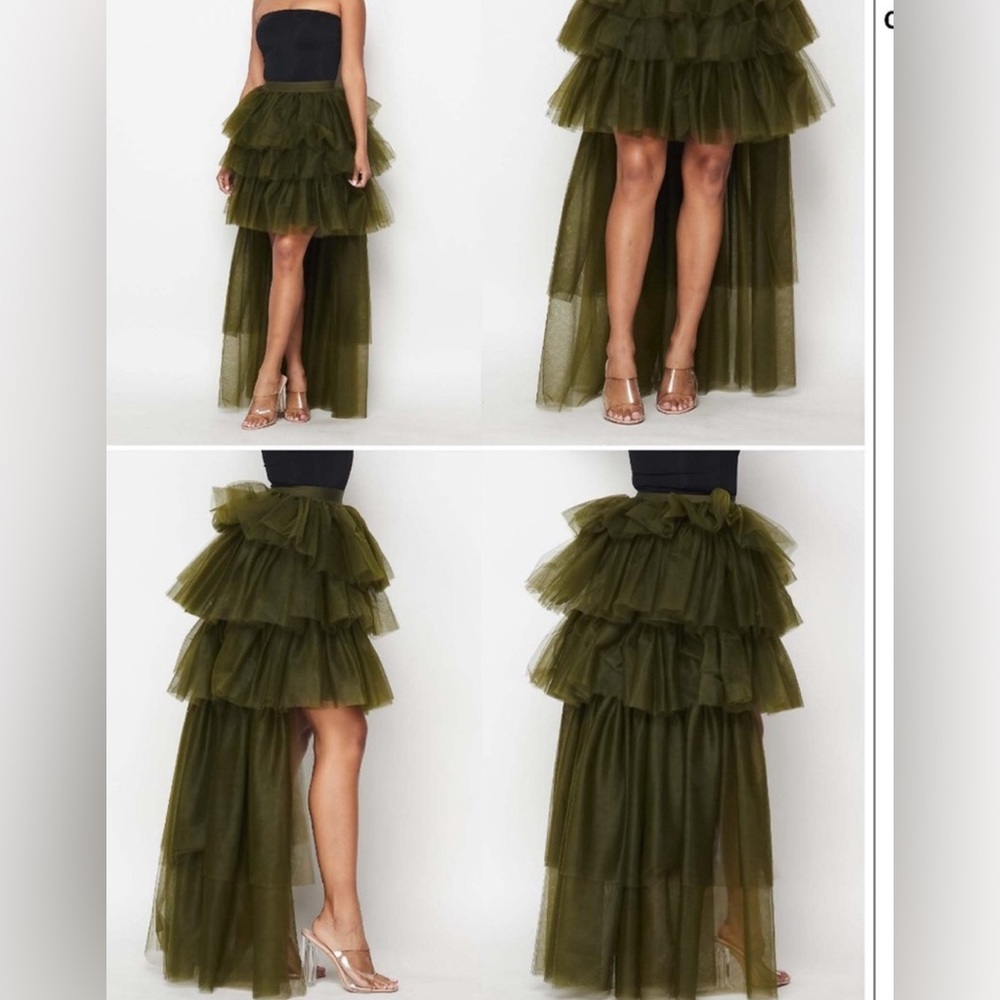SALE Long Dancing Tullel Skirt